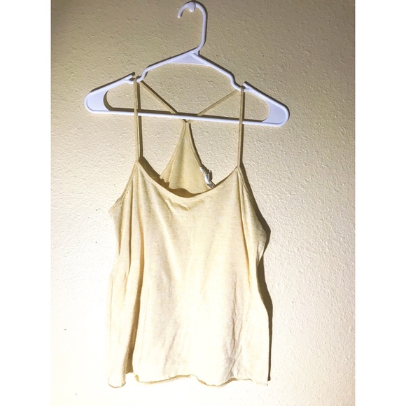 Forever 21 Simple yellow spaghetti strap top - Picture 1 of 2